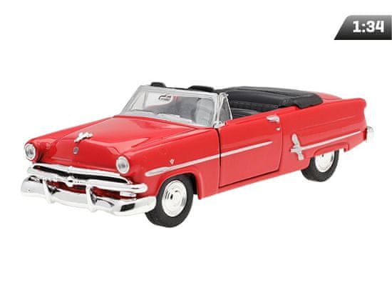 Carmotion Model 1:34, Ford Crestline Sunliner 1953, rdeč