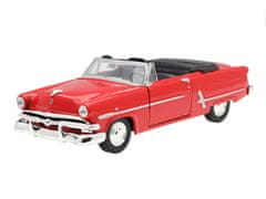 Carmotion Model 1:34, Ford Crestline Sunliner 1953, rdeč