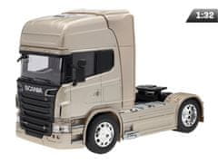 Carmotion Model 1:32, SCANIA V8 R730, traktor, zlati