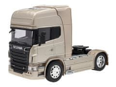 Carmotion Model 1:32, SCANIA V8 R730, traktor, zlati