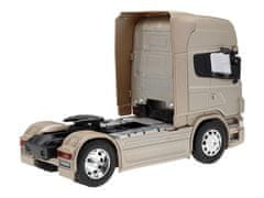 Carmotion Model 1:32, SCANIA V8 R730, traktor, zlati