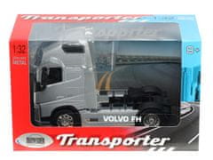 Carmotion Model 1:32, VOLVO FH, traktor, srebrn