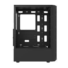 darkFlash Računalniško ohišje Darkflash DK300M Micro-ATX s 3 ventilatorji (črno)