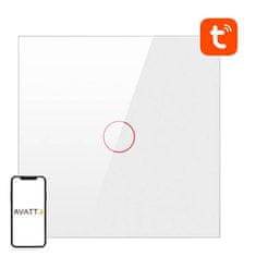 Avatto Pametno svetlobno stikalo ZigBee Avatto LZTS02-EU-W1 1 Way No Neutral TUYA (belo)