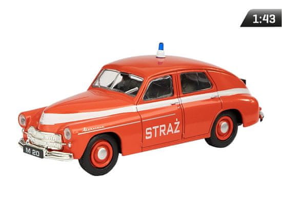 Carmotion Model 1:43 Varšavska gasilska brigada M-20, rdeča