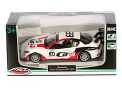 Carmotion Model 1:43, Maserati GranTurismo MC GT4, bela in rdeča