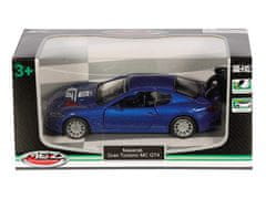 Carmotion Model 1:43, Maserati GranTurismo MC GT4, temno modra