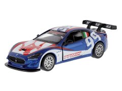 Carmotion Model 1:43, Maserati GranTurismo MC GT4, modra in bela