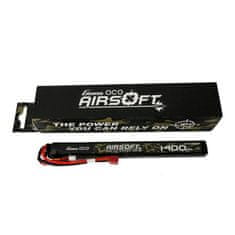 Gens Ace Gens ace 25C 1400mAh 3S1P 11.1V Airsoft Gun Lipo baterija s T vtičem