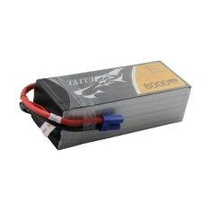 Tattu Tattu 8000mAh 22,2V 25C 6S1P Lipo baterija z EC5