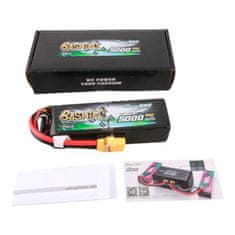 Gens Ace Gens ace G-Tech 5000mAh 14,8V 4S1P 60C Lipo baterijski paket z XT90 Plug-Bashing Series