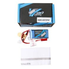 Gens Ace Gens ace 300mAh 7,4V 45C 2S1P Lipo baterijski paket z JST-SYP vtičem