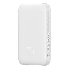 BASEUS Powerbank Baseus Magnetic Mini 6000mAh 20W MagSafe (bela)