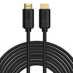 BASEUS Baseus 2x kabel HDMI 2.0 1080P 60Hz, 3D, HDR, 18 Gb/s, 10 m (črn)