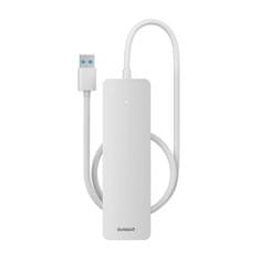 BASEUS Vozlišče 4v1 Baseus UltraJoy Lite USB-A do USB 3.0 50cm (bela)