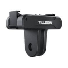 TELESIN Magnetni adapter z dvema krempljema za kamero DJI Action 4/3