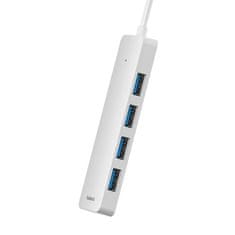 BASEUS Hub Baseus UltraJoy Series Lite 4-Port 200cm (USB to USB3.0*4) (white)