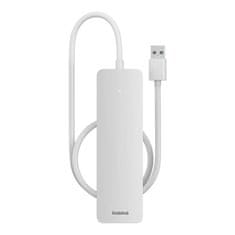 BASEUS Vozlišče Baseus UltraJoy Series Lite 4-portno 1,5 m (USB na USB3.0*4) (belo)