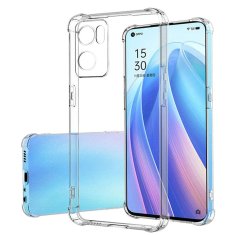 Miramarket ŠokProof Alogy silikonski oklepni etui za Oppo Reno7 5G Global Transparent