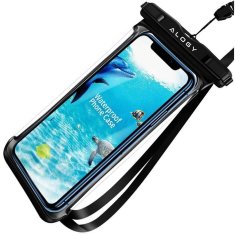 Miramarket Alogy univerzalni vodotesni etui IPX8 do 6,5 Black