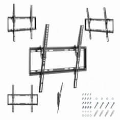 Gembird WM-55T-03 TV stenski nosilec nagib 32”-55” črn