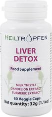 Heiltropfen Liver Detox prehransko dopolnilo za jetra (60 rastlinskih kapsul)