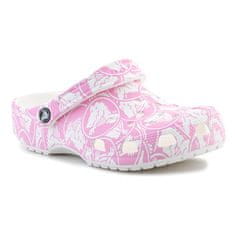 Crocs Cokle roza 37 EU Classic Duke Print Clog