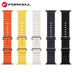 FORCELL FORCELL F-DESIGN FA12 trak za APPLE Watch 38 / 40 / 41 mm oranžna