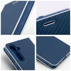 OEM LUNA Book Carbon etui za SAMSUNG Xcover 4 modri