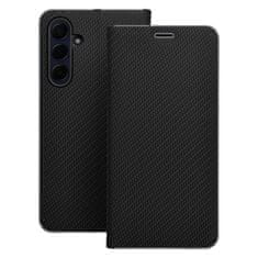 OEM LUNA Book Carbon ohišje za XIAOMI Redmi Note 13 Pro 4G / POCO M6 Pro 4G črno