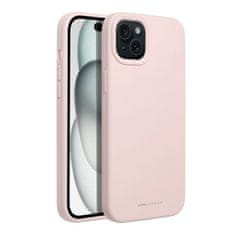 ROAR Roar Ovitek Cloud-Skin - za iPhone 15 Plus svetlo roza