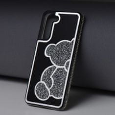 OEM TEDDY BEAR etui za SAMSUNG A35 5G silver