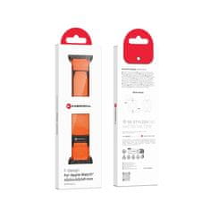 FORCELL FORCELL F-DESIGN FA05 najlonski trak za APPLE Watch 42 / 44 / 45 / 49 mm oranžna