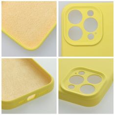 OEM SILIKONSKI 2mm ovitek za IPHONE 14 Pro yellow