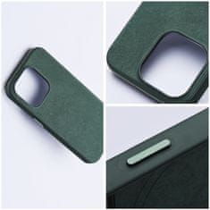 OEM Tkani ovitek MAG COVER združljiv z MagSafe za IPHONE 13 Pro green