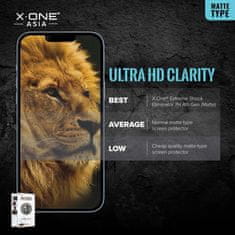 X-One X-ONE Extreme Shock Eliminator 4. generacije LCD zaščita Mat - za iPhone 13 Pro Max/14 Plus