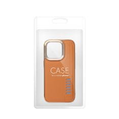 OEM MILANO etui za IPHONE 14 Pro rjave barve