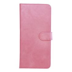 OEM COMMON Book univerzalni etui velikosti L za IPHONE 6 PLUS / 7 PLUS / 8 PLUS / XS MAX / 11 PRO MAX / SAMSUNG S20 FE / S21 FE / S10 PLUS / A10 / A32 / A54 / XIAOMI 12 LITE / HUAWEI P30 PRO roza