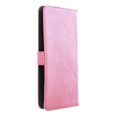 OEM COMMON Book univerzalni etui velikosti L za IPHONE 6 PLUS / 7 PLUS / 8 PLUS / XS MAX / 11 PRO MAX / SAMSUNG S20 FE / S21 FE / S10 PLUS / A10 / A32 / A54 / XIAOMI 12 LITE / HUAWEI P30 PRO roza