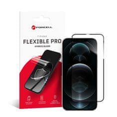 FORCELL Forcell Fleksibilno 5D hibridno steklo za iPhone Xs Max/11 Pro Max črno