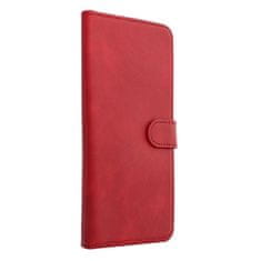 OEM COMMON Book univerzalno ohišje velikosti XL za SAMSUNG A12 / A13 4G / A34 5G / A02s / XIAOMI Redmi 12 4G / 12C / NOTE 12 4G / 12 PRO 5G OPPO A53s / A72 / A92 rdeča