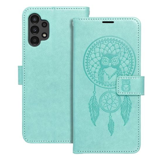 OEM MEZZO Kovček za knjigo za SAMSUNG A13 4G dreamcatcher green