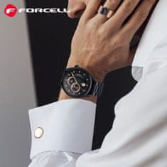 FORCELL FORCELL F-DESIGN FS06 trak za SAMSUNG Watch 22 mm črn