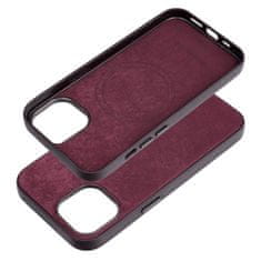 OEM Tkani ovitek MAG COVER združljiv z MagSafe za IPHONE 15 bordo