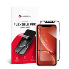 FORCELL Forcell Fleksibilno 5D hibridno steklo za iPhone Xr/11 črno