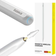 BASEUS BASEUS kapacitivni aktivni pisalo z induktivnim polnjenjem združljivo z iPadom 125 mAh P80015803213-00 bela