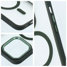 OEM MATTE MAG COVER ovitek združljiv z MagSafe za IPHONE 15 Pro green