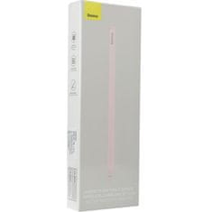 BASEUS BASEUS kapacitivni aktivni pisalo z induktivnim polnjenjem, združljivo z iPadom 125 mAh Stylus Writing 2 Lite SXBC060104/BS-PS003 roza