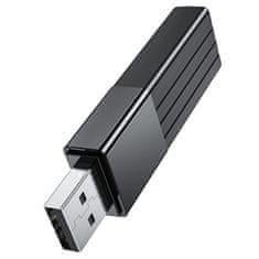 Hoco HOCO bralnik pomnilniških kartic 2v1 USB A 2.0 HB20 črn