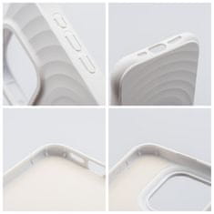 OEM Silikonski ovitek Zephyr Mag Cover, združljiv s sistemom MagSafe za IPHONE 15, bel